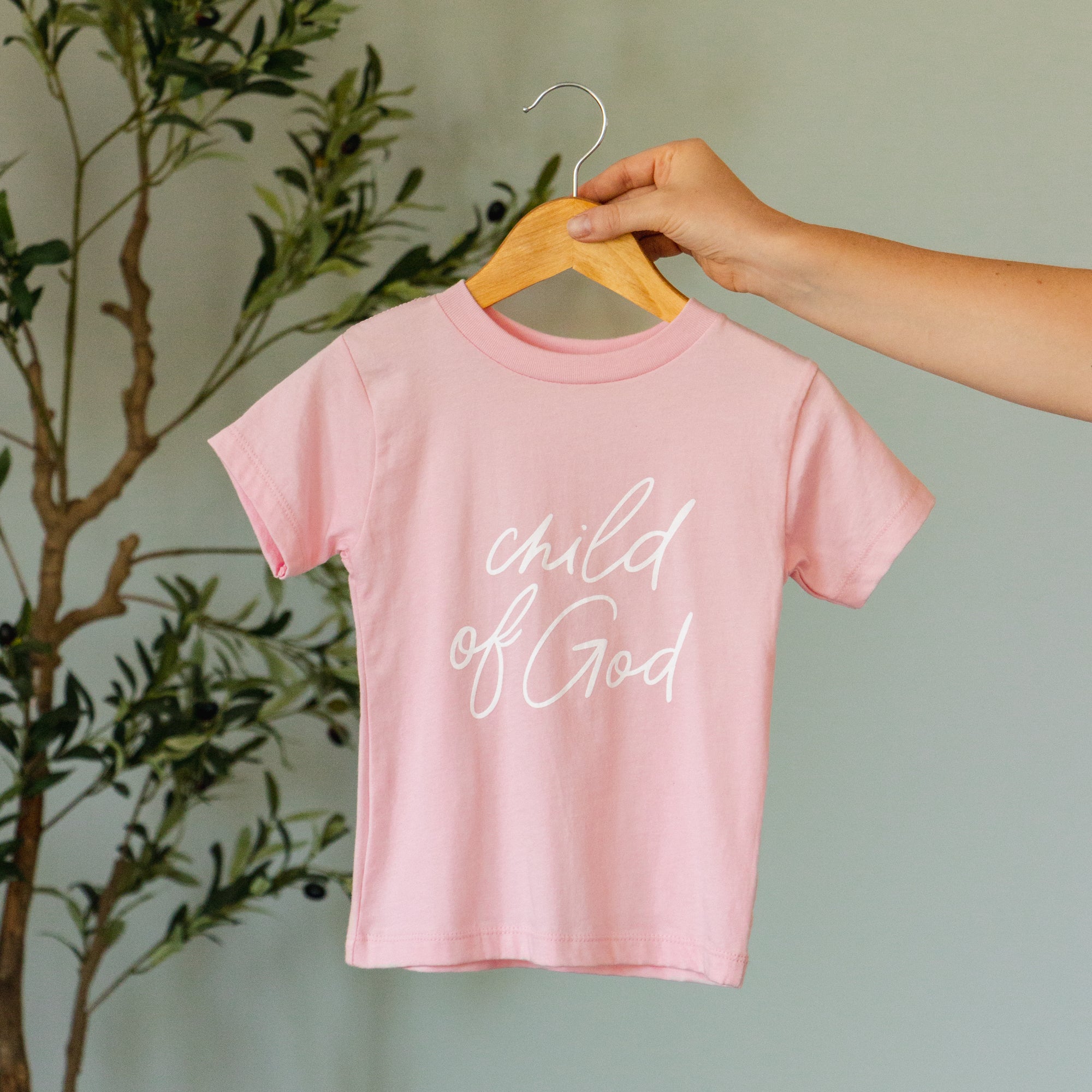 Child of God Toddler Tee - Pink – The Anastasia Co.