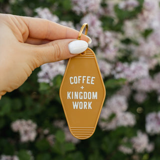 Coffee + Kingdom Work™ Keychain