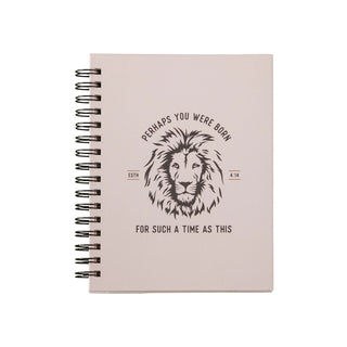 For Such a Time as This Esther Lion Hardcover Journal