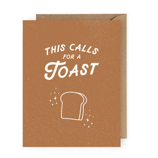 This Calls for a Toast Greeting Card