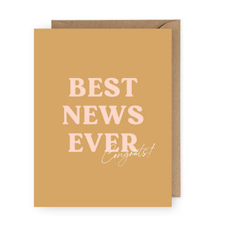 Best News Ever Greeting Card