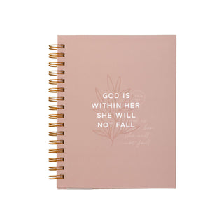God is Within Her Hardcover Journal