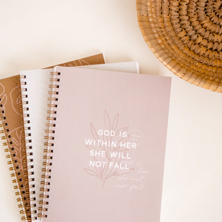God is Within Her Softcover Journal