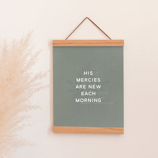 His Mercies are New Art Print