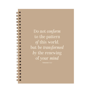 Do Not Conform Be Transformed Softcover Journal