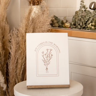 Joy Comes in the Morning Art Print