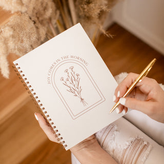 Joy Comes in the Morning Softcover Journal