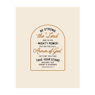 Armor of God Art Print