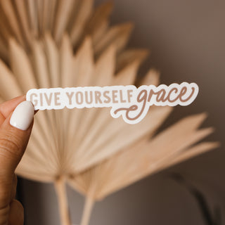 Give Yourself Grace Sticker