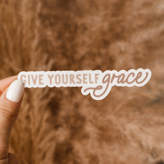 Give Yourself Grace Sticker