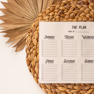 Weekly Planner Notepad