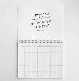 Christian Baby Milestone Calendar