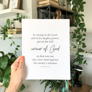 Armor of God Art Print