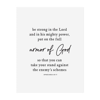 Armor of God Art Print