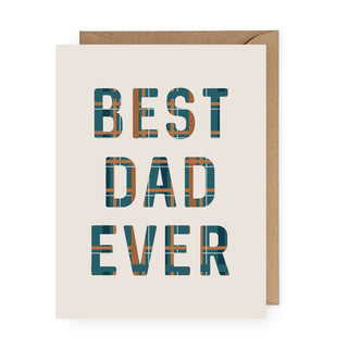 Best Dad Ever Greeting Card