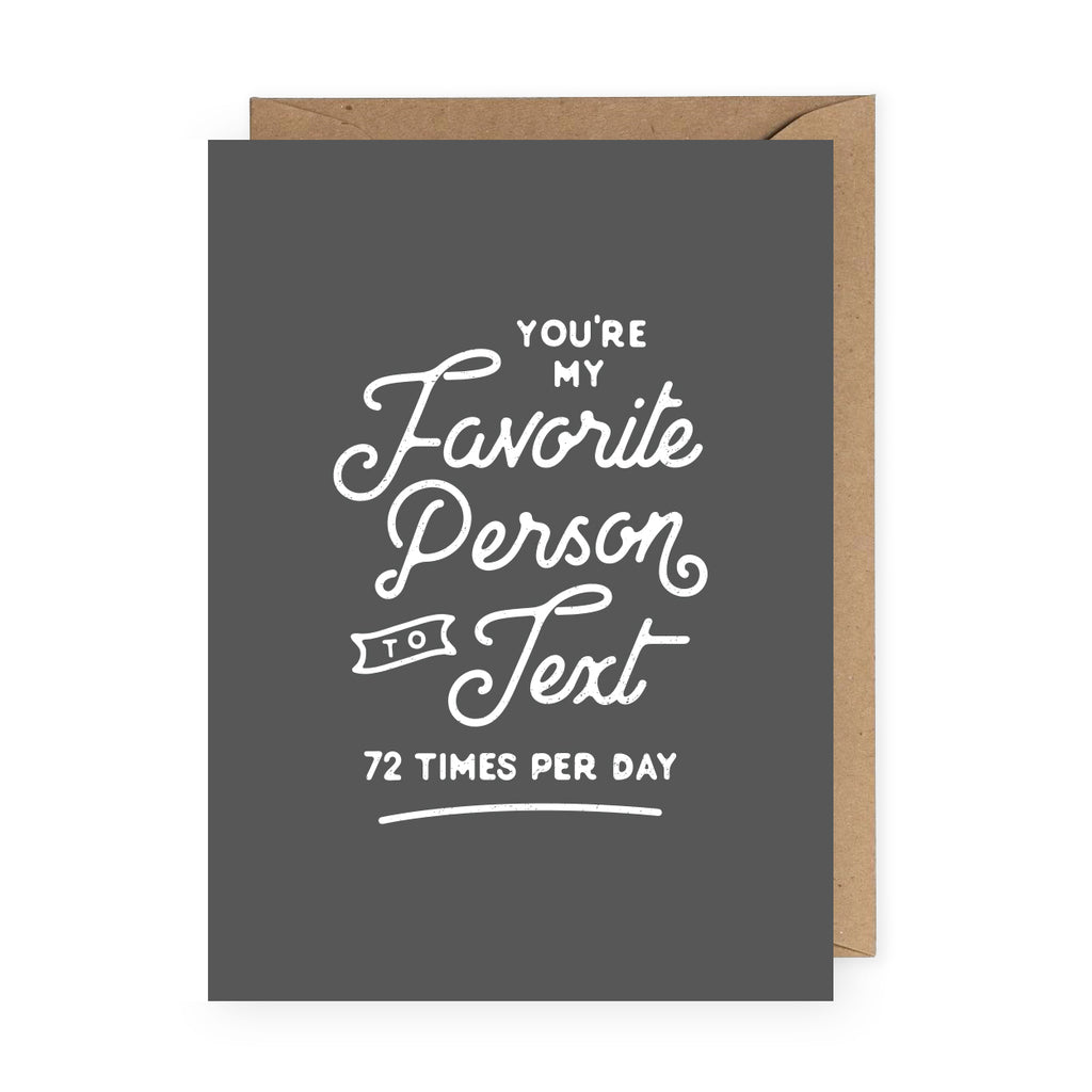 You're My Favorite Person Card You're My Favorite Person Card