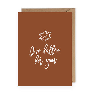 I've Fallen for You Greeting Card