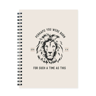 For Such a Time as This Lion Softcover Journal