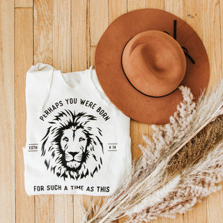 For Such a Time as This Lion Hooded Sweatshirt