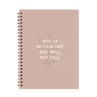 God is Within Her Softcover Journal