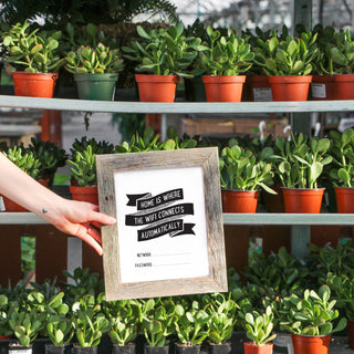 Home is Where the Wifi Connects Automatically Art Print