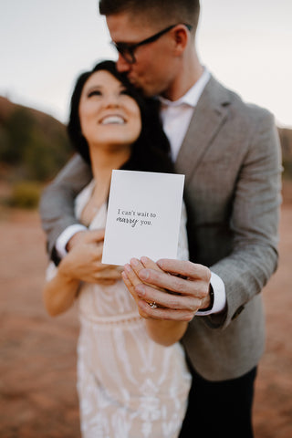 I Can't Wait to Marry You Greeting Card