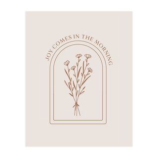 Joy Comes in the Morning Art Print