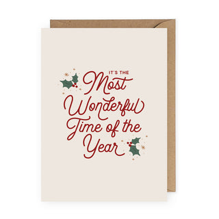 It's the Most Wonderful Time of Year Greeting Card