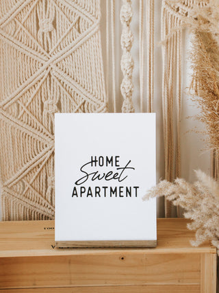Home Sweet Apartment Art Print