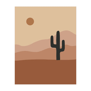 Desert Sunset Art Print