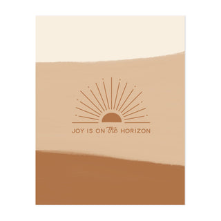 Joy is on the Horizon Art Print