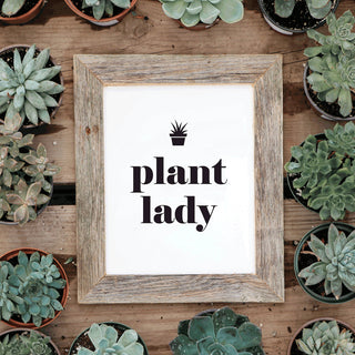 Plant Lady Art Print