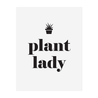 Plant Lady Art Print