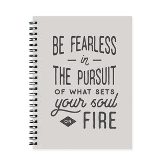 Be Fearless Softcover Notebook