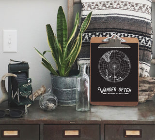 Wander Often, Wonder Always Art Print