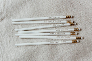 The Fruit of the Spirit Set | Encouraging Faith Pencils
