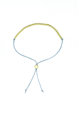 40th Milestone Birthday Bracelet - A Bead for Each Year: Yellow Gold