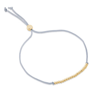21st Milestone Birthday Bracelet - A Bead for Each Year: Yellow Gold