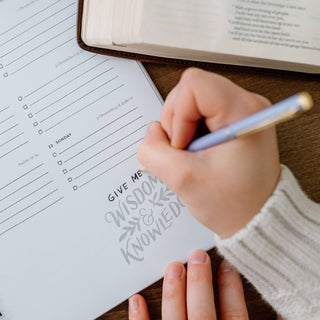 2026 Scripture Lettering Planner