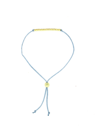 16th Milestone Birthday Bracelet - A Bead for Each Year: Yellow Gold