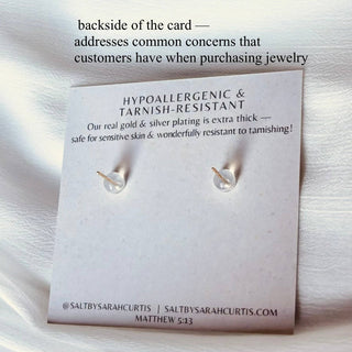 Bow Studs - 18k Gold