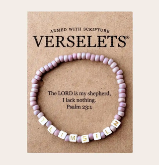 The Lord is my shepherd, I lack nothing VERSELET®: Regular 7"