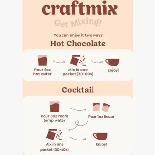 Cozy Hot Chocolate & Cocktail Mixer - Single