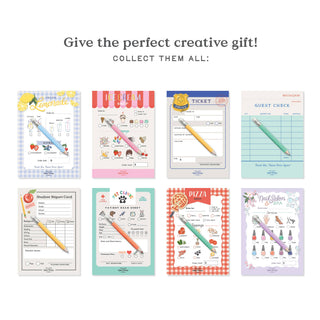 Inklings Tiny Town™ Play Notepad - Guest Check