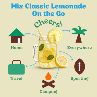 Classic Lemonade & Cocktail Mixer - 6 Serving Multipack