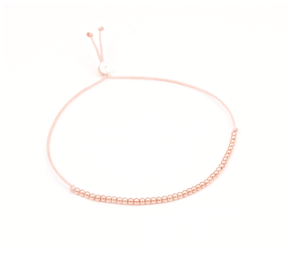 40th Milestone Birthday Bracelet - A Bead for Each Year: Yellow Gold