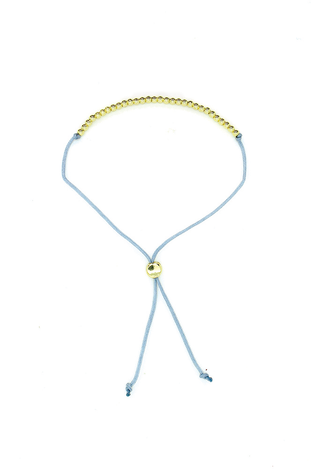 30th Milestone Birthday Bracelet - A Bead for Each Year: Yellow Gold