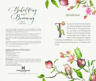 Beholding and Becoming Journal: Paperback / English