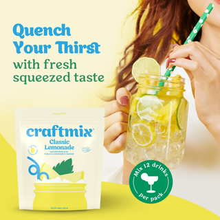 Classic Lemonade & Cocktail Mixer - 6 Serving Multipack