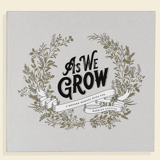 As We Grow: Memory Book for Couples (Wedding Gifts)